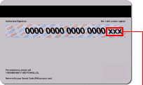 The CVV2 3-digit value is printed on the signature panel on the back of your credit card immediately following the card account number.